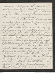 Nachlass Franz Steindachner, Brief von Edward Cope an Franz Steindachner (28.04.1875), Inv.Nr. 86.02, Seite 3